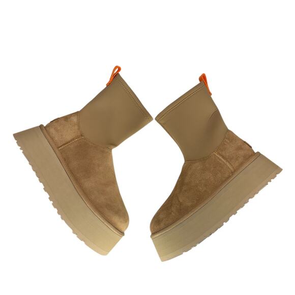 NWB Ugg Chestnut Classic Dipper 100% Authentic Stretch Sock Boots Booties Size 8 - Picture 6 of 12